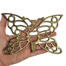 Load image into Gallery viewer, Brass Butterfly Trivet