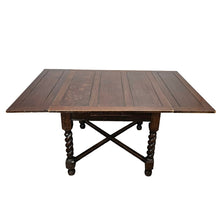 Load image into Gallery viewer, Draw Leaf Barley Twist Table