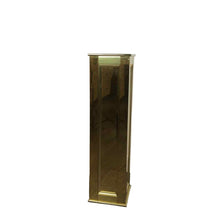 Load image into Gallery viewer, Beveled Brass Pedestal