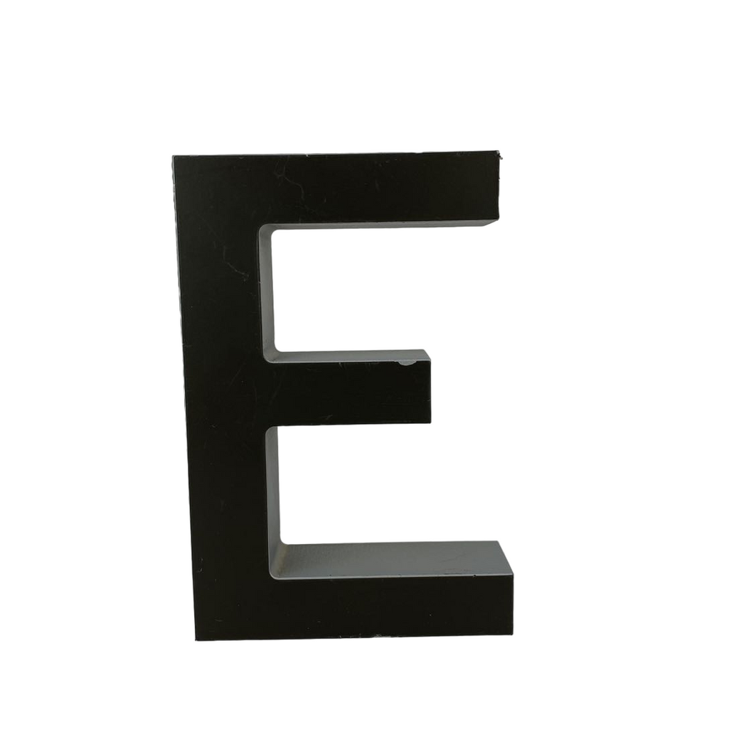 Solid Sign Letter E