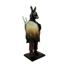 Load image into Gallery viewer, Burden Basket Bronze Sculpture