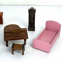 Load image into Gallery viewer, Wooden 1930s Doll House Furniture
