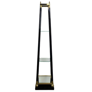 Black & Gold Pyramid Shelf