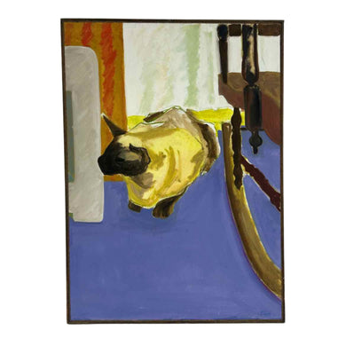 Siamese Cat Painting