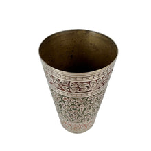 Load image into Gallery viewer, Engraved Brass Lassi Tumbler
