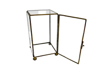 Load image into Gallery viewer, Brass &amp; Glass Display Box