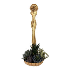 Load image into Gallery viewer, Gold Spoon Wall Hanging