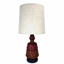 Load image into Gallery viewer, Brown Pottery Lamp