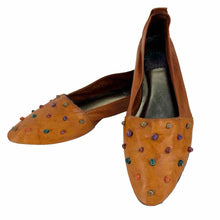 Load image into Gallery viewer, Leather Knot Flats