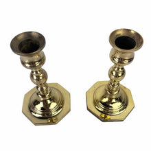 Load image into Gallery viewer, Brass Candleholders