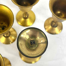 Load image into Gallery viewer, Engraved Floral Brass Tea Set