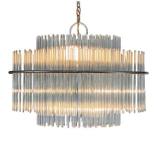 Load image into Gallery viewer, Modern Glass Rod Chandelier