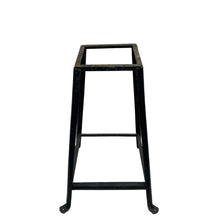 Load image into Gallery viewer, Black Metal Stool Base