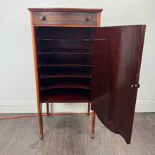Load image into Gallery viewer, Mahogany Music Cabinet