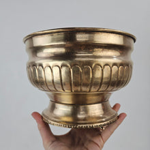 Load image into Gallery viewer, Brass Footed Planter