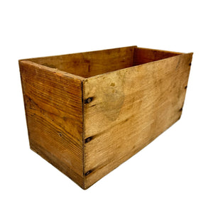 Wooden Crate Box