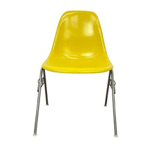 Load image into Gallery viewer, Modern Yellow Fiberglass Shell Chair