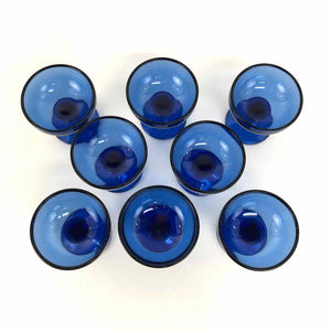 Cobalt Blue Dessert Cups