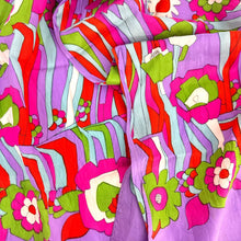 Load image into Gallery viewer, Floral 1960s Scarf