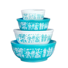 Load image into Gallery viewer, Pyrex-Inspired Mini Stacking Bowls