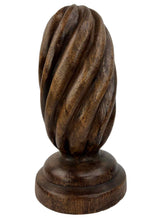 Load image into Gallery viewer, Carved Wooden Finial Sculpture