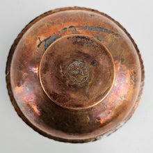 Load image into Gallery viewer, Hammered Copper Mosaic Bowl