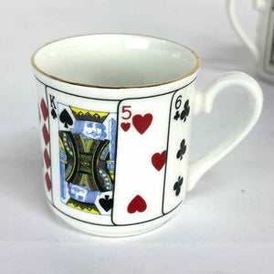Playing Card Demitasse Set