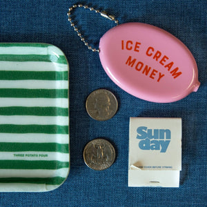 Ice Cream Money Pouch Keychain