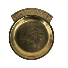 Load image into Gallery viewer, Brass Pocket Change Dish