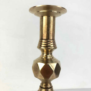 Polished Brass Candleholder