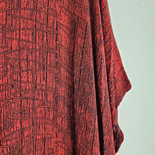 Load image into Gallery viewer, Ladies Red &amp; Black Blouse