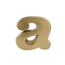 Load image into Gallery viewer, Lowercase Letter A Bookend