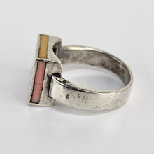 Load image into Gallery viewer, Inlay Sterling Silver Ring