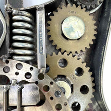 Load image into Gallery viewer, Upcycled Steel Guitar Sculpture