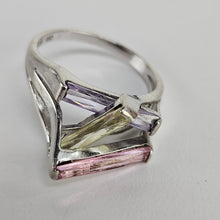 Load image into Gallery viewer, Modern Stones Sterling Ring
