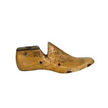 Load image into Gallery viewer, Antique Wooden Shoe Form