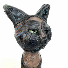 Load image into Gallery viewer, Handmade Cat Sculpture