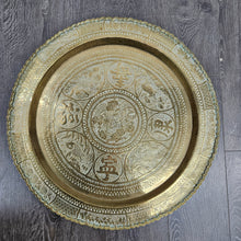 Load image into Gallery viewer, Folding Brass Tray Table