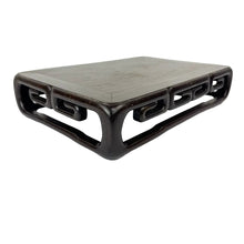 Load image into Gallery viewer, Carved Wooden Bonsai Stand