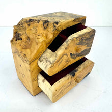 Load image into Gallery viewer, Live Edge Burl Jewelry Box