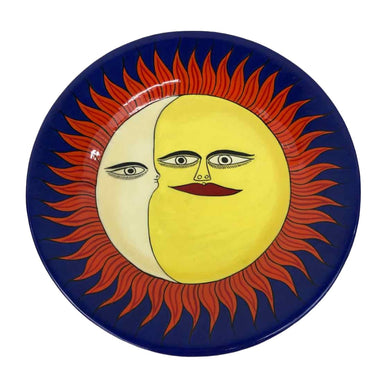 Sun & Moon Pottery Platter