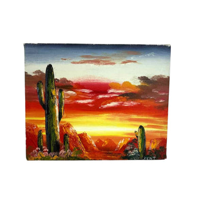Desert Landscape Painting