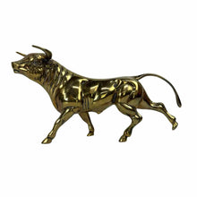 Load image into Gallery viewer, Brass Bull Figurine