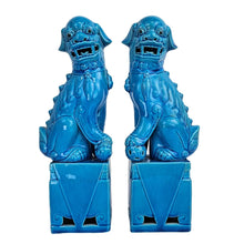 Load image into Gallery viewer, Turquoise Foo Dog Bookends
