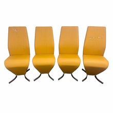 Load image into Gallery viewer, Mustard Cantilever Chairs