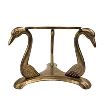 Load image into Gallery viewer, Brass Swans Stand