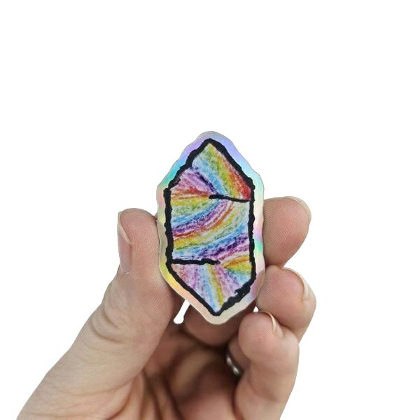 Rainbow Holographic Sticker