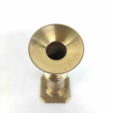 Load image into Gallery viewer, Polished Brass Candleholder