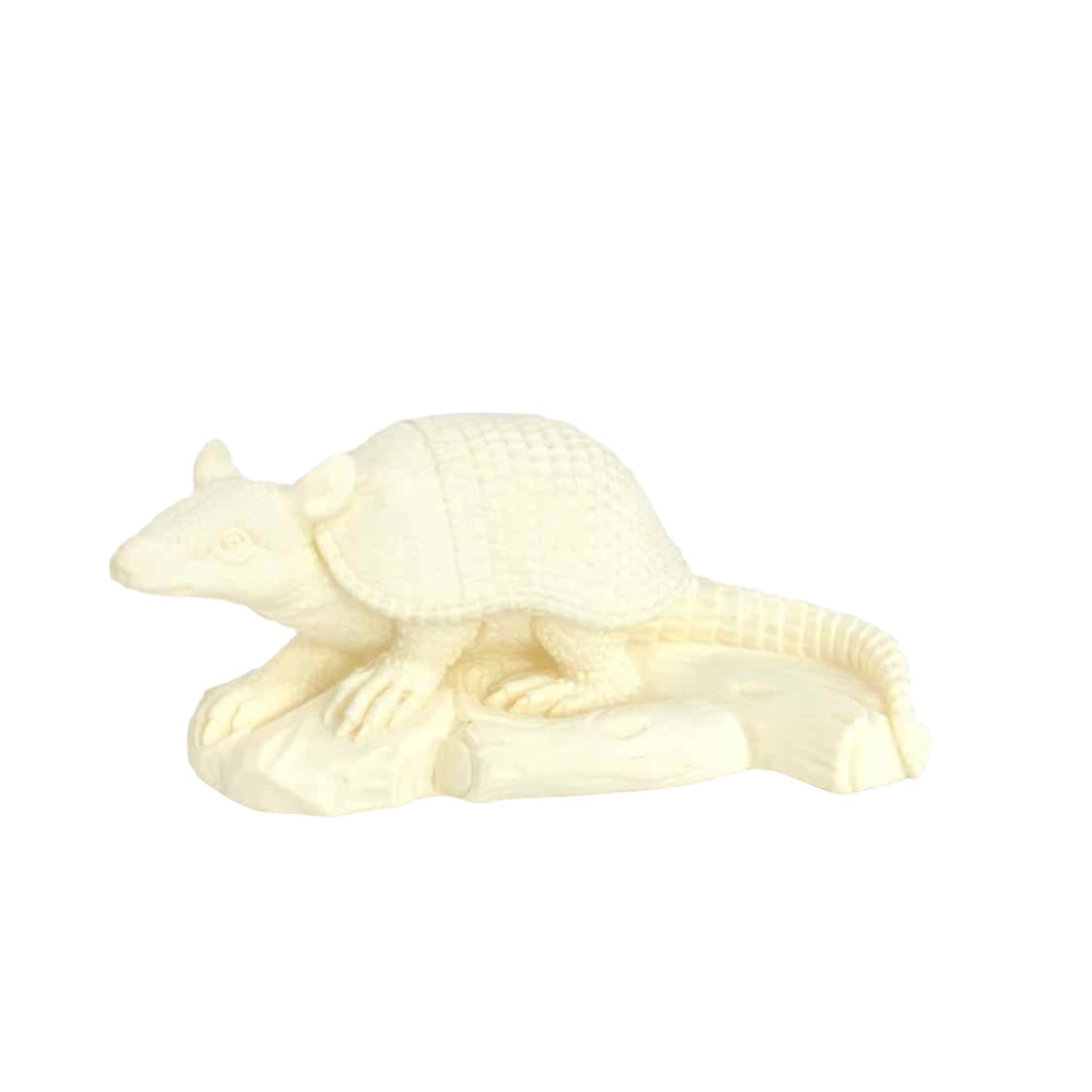 White Alabaster Armadillo