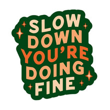 Load image into Gallery viewer, Slow Down Sticker